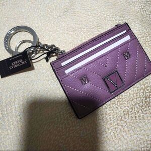 Victoria's Secret Purple Card Holder New